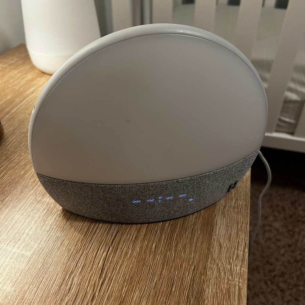 Hatch Restore Smart Sleep Assistant Sunrise Alarm Clock Sound Machine White